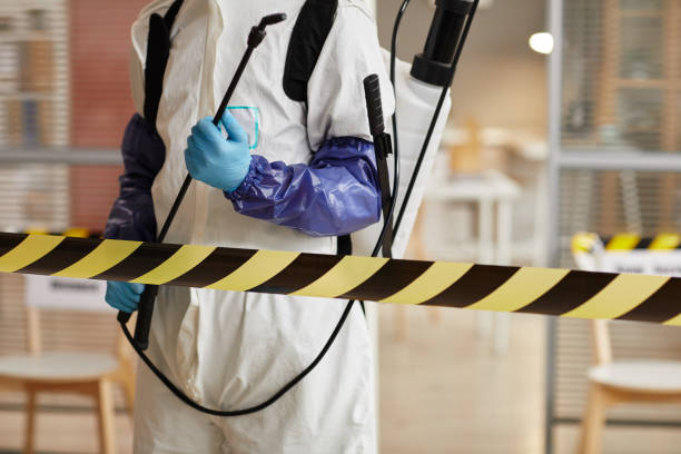 Professional Blood Cleanup technician working in Hubbard, TX